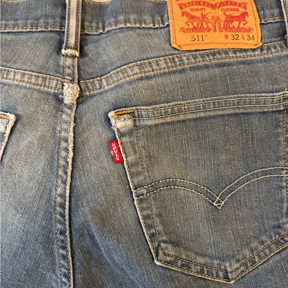 Levi's Slim Fit Light Blue Jeans